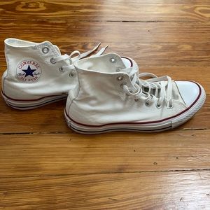 White high top Converse